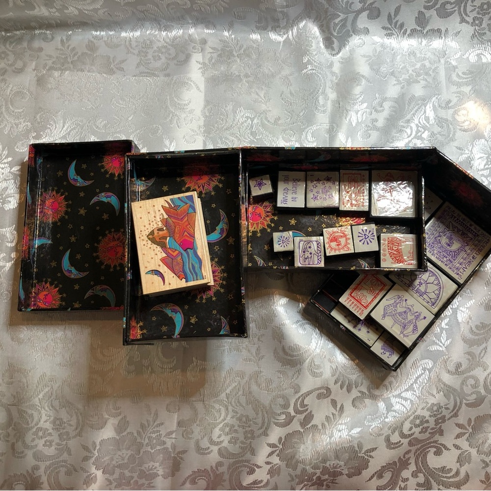 Laurel Burch Stamp Kit Box